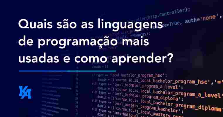 Quais são as linguagens de programação mais usadas e como aprender?